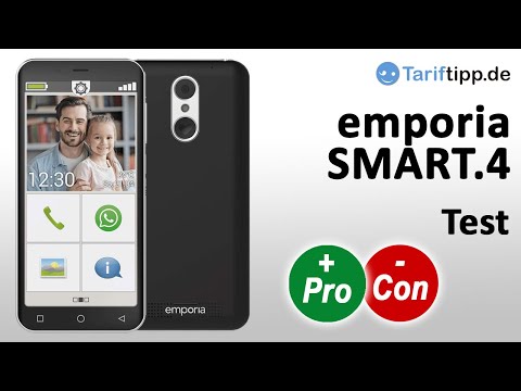 emporia SMART.4 | Test des besonders einfachen Smartphones für z.B. Senioren