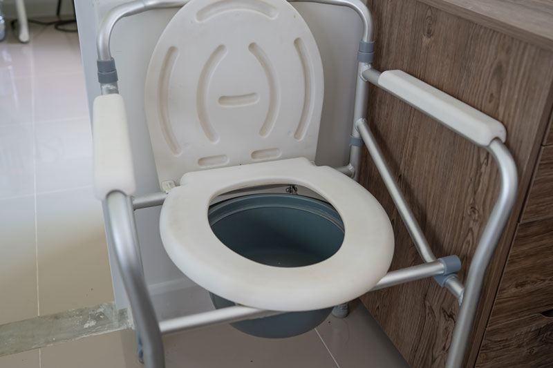 Toilettenhilfe für Senioren Toilettenstuhl